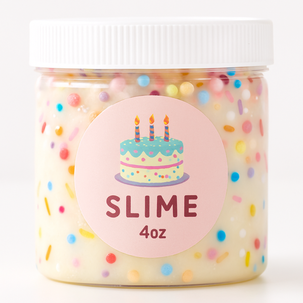 Birthday Cake Slime